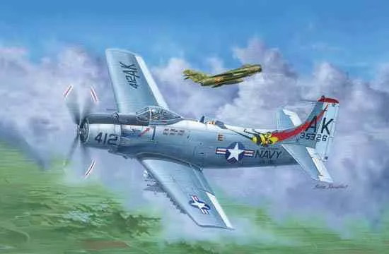 Trumpeter - A-1H AD-6 Skyraider 